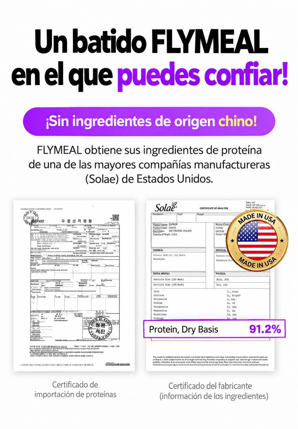 FLYMEAL | Batido de Proteína Coreano